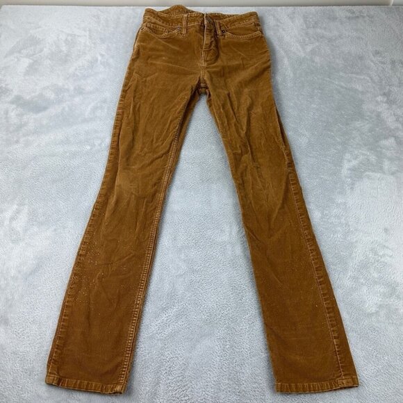 Patagonia Brown Corduroy Straight Leg Pants Women’s Sz 26 US 55061 Style Number - Picture 1 of 14